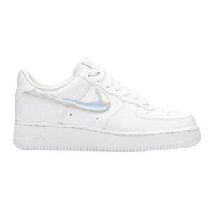 NIKE Air Force 1 Low 'Iridiscent Swoosh' Sneakers Size 9.5